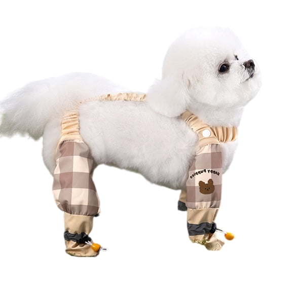Water Resistant Dog Leg Cover Full Coverage Dustproof Pants Breathable Memory Fabric For Active Pet Outdoor Walking Wear
