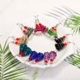 thumbnail image 5 of GKNET Fashion Christmas Tree Crystal Earrings Drop Dangle Elegant Women Party Jewelry-Color, 5 of 9