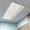Brown, variant on Grey Stripe Fluorescent Light Covers, Modern Abstract Monochrome Geometric Magnetic Light Covers for Ceiling Lights, Fluorescent Ceiling Shade Filters for Classroom Bedroom Office 4x2Ft x 1PCS