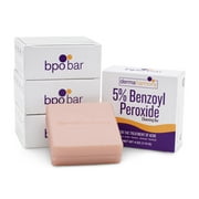 DermaHarmony 5% Benzoyl Peroxide Cleansing Bar (Non-Soap) - Unscented