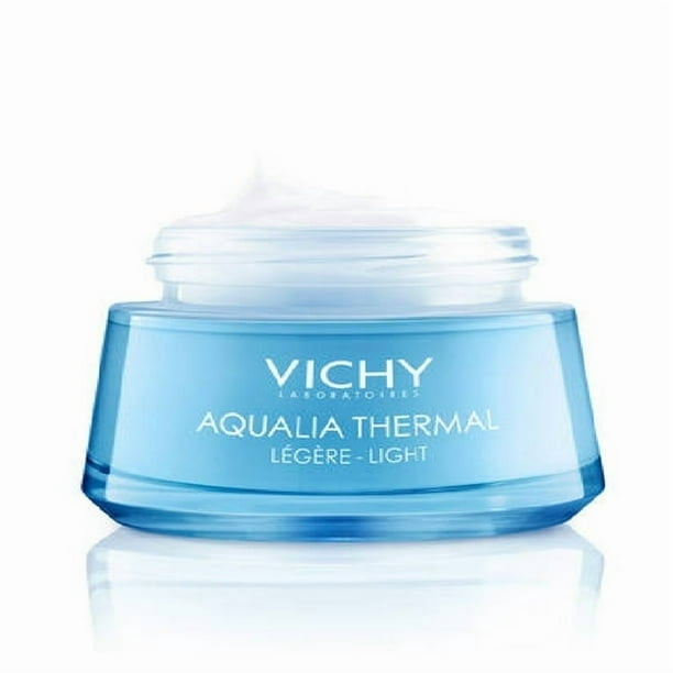 VICHiyi Aqualia Thermal Light Cream 50ml – Hydrating Face Moisturizer with Hyaluronic Acid | Lightweight Daily Cream for Sensitive & Combination Skin