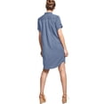 thumbnail image 2 of Ellos Plus Size Button Front Linen Shirtdress, 2 of 4