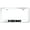 Chrome, variant on Hemi Laser Etched Logo Stainless Steel License Plate Frame (Chrome)