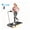 Silver Incline+Handle, variant on Yagud Walking Pad Treadmill with Handle Bar and Adjustable Incline, 3.8HP Portable Electric Treadmills with Wheels for Home, Home Treadmills with Incline, 0.5-3.8MPH, Silver