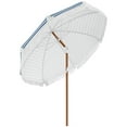 thumbnail image 2 of Outsunny Outdoor Patio Umbrella with Tilt, Vent, Fringed Ruffles, Flounce, 2 of 9