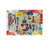 20.25" Yellow and Red Medical Kit 12-Piece Play Set
