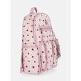 thumbnail image 3 of MNYC Women's Double Pocket Dome Backpack Pink Strawberry, 3 of 5