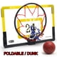 thumbnail image 3 of Tablero de baloncesto transparente para colgar en la puerta, Mini tablero trasero de baloncesto sin perforaciones con 1 cesta de red, 4 ganchos, 1 baloncesto Wmkox8yii HAHFKSH1003, 3 of 9