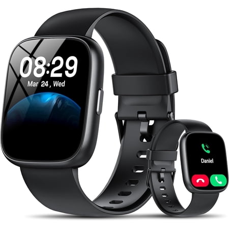 Smart Watch for Men Women with Alexa Built-in, 1.83" Fitness Watch with Bluetooth 5.3 Call, Smartwatch with 24/7 Heart Rate/Sleep Monitor, 110+ Sports, IP68 Waterproof Activity Tracker for Android iO