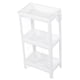 thumbnail image 3 of Estantería multifuncional BuyWeek estantería de baño plástico Blanco, 3 of 12