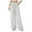 Grey, variant on Duqingm Loose Pants for Women Women's Wide Leg Striped Pants Casual Drawstring Elastic Low Rise Pajama Pants Lounge Wear Trousers Grey,2XL