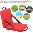 thumbnail image 3 of Indoor & Outdoor Folding Chair Cushion Boat Canoe Kayak for Seat for Hiking Fish Camping Mat Lightweight Waterproof Camping Mat Mattress Camping Tent Mattress Double Sided Composite Foldable, 3 of 8