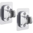 thumbnail image 1 of LAICAIW 2P Shower Head Holder, with Strong Adhesive and Waterproof Adjustable Handheld Shower Holder Wall Mount, 1 of 6