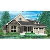The House Designers: THD-2432 Builder-Ready Blueprints to Build a Small Bungalow House Plan with Crawl Space Foundation (5 Printed Sets)