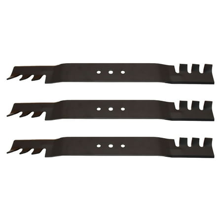 108-9764-03 Qty 3: Toothed Mulching Blade Fits Toro