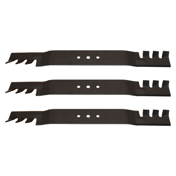 108-9764-03 Qty 3: Toothed Mulching Blade Fits Toro