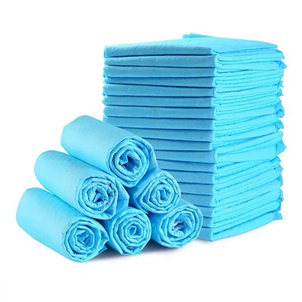 SGACAI CQJJTKX Almohadillas para orina de cachorros a prueba de fugas, almohadillas para orina de perros ultra absorbentes, almohadillas de entrenamiento para orina de perros súper absorbentes y a
