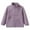 Purple, variant on Ruyang Girls Sherpa Fleece Jackets Kids Fall Winter Warm Fuzzy Polar Jacket Pockets Plain Zip Up Mock Neck Coat Outwear