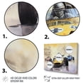 thumbnail image 3 of Designart "Vintage Formula Speedway Rush Racing Nostalgia" Sports Metal Wall Décor Set, 3 of 5