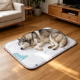 thumbnail image 7 of AuroraX Pet Cooling Mat for Cats Vibrant Indoor Pressure Activated Non Gel Ice Silk Cooling Mat for Dogs Non-Electric Non-Toxic Cooling Pads for Dogs to Lay on, 7 of 7