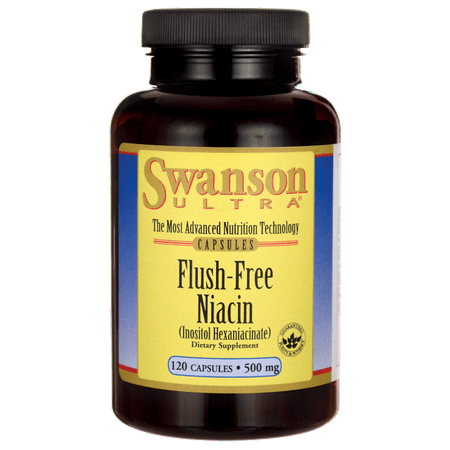312 Ultra Flush - Swanson Flush Free Niacin 500 mg 120 Caps