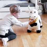 Kindsgut Bouncy Animal Hopper – Inflatable Bouncing Ride-On Toy for Kids & Toddlers Age 2+, Designed in Germany, Indoor & Outdoor, Cow
