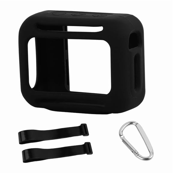 Silicone Case Compatible for JBL Go 5, Full Coverage Audio Speaker Protective Travel Cover Carrying Storage Pouch Portable Sleeve Skin Shell(Case Only)(Sold without manufacturer warranty)