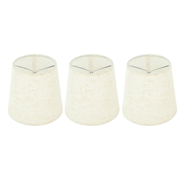 Pantallas de lámpara de Tela Jadeshay 3 piezas hechas A mano para lámparas de barril