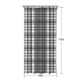 thumbnail image 5 of Black Gray and White Checkered Pattern Shower Curtain 36"x72" ,Bathroom Decorative Shower Curtains Set with 12 Hooks,Modern Waterproof Washable Shower Curtain, 5 of 6