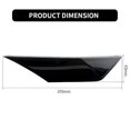 thumbnail image 5 of APMAT 2 piezas de lente ahumada oscura LED ámbar delantero guardabarros lateral luz de repuesto para lámpara de señal de giro Asamblea Honda Civic 10ª generación 2016-2021 Coupe Hatchback con bombilla, 5 of 5