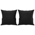 thumbnail image 6 of vidaXL Sofa Loveseat Couch Sofa Settee with Throw Pillows Black Faux Leather, 6 of 19