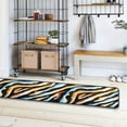 thumbnail image 7 of Kitchen Rugs and Mats Non-Skid Washable Runner Rugs Abstract Art Zebra Print Long 72x24 inch for Floor Cushioned Hallway Entryway Indoor 2x6, 7 of 7