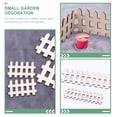 thumbnail image 4 of LOLIPPYY 30 Pcs Mini Clôtures Blanches pour Décorations de Clôture dans les Mini Maisons, 4 of 8