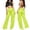 Glisme Green441, variant on Glisme Casual Pants For Women Mesh Ruffle Trim Cover Up Pants Beach Cover Up Wrap Bikini Shiny Wraps Cover Ups For Swimwear Pants Pink Trousers Athletic Fit