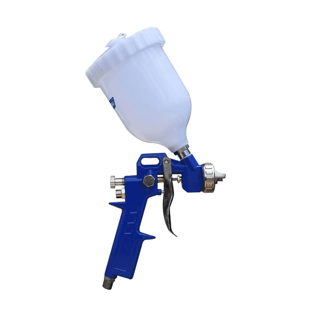 Pistola P/Pintar De Gravedad Hvlp Con Boqulla De 1.5mm, Recubrimiento En Polvo, 600ml