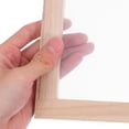 thumbnail image 3 of CATIEBYE 3Pcs Handmade Paper Mold Set with Strong Wooden Frame and Mesh for Crafting, 3 of 6