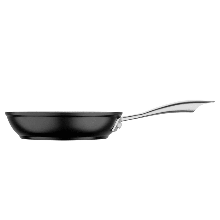 MasterPRO Smart by - 11 Forged Aluminum Fry Pan with Ceramic Non Toxic Non Stick Interior,Polished MPUS13044-SLV