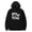 Black, variant on Rotten Mango Hoodie Unisex Hooded Sweatshirt Fashion Printed Pullover