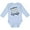 AE-Light Blue, variant on Inktastic My Mom is a Fantasy Football Legend Boys or Girls Long Sleeve Baby Bodysuit