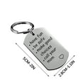 thumbnail image 3 of Kayannuo Be Safe, Make Good Choices And Call Your Grandma/Grandpa Keychain, 3 of 6