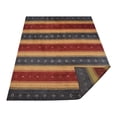thumbnail image 5 of Rugsotic Carpets Hand Knotted Wool Area Rug 9'x12' Charcoal Gold Contemporary Rectangle Indoor Rug for Living Room, Bedroom Antimicrobial L00212, 5 of 5