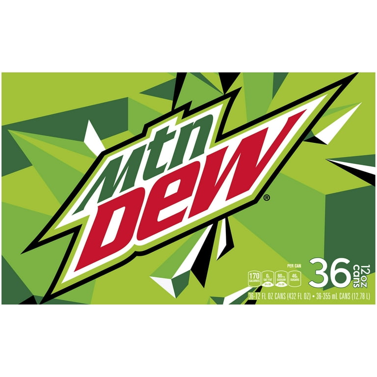 Mountain Dew - 36/12 Ounce Cans 