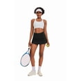 thumbnail image 5 of Pinspark Golf Skirts for Women Pleated Tennis Skirt Lightweight Athletic Skort with 3 Pockets High Wasit Workout Running Exercise Skirts Mini Skirt, 5 of 8