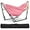 Pink, variant on 2 in 1 Hammock with Stand, Outdoor Hammock Swing Chair with Portable Heavy Duty Stand, Multi-Functional Hammock Stand 480 lbs Weight Capacit-Pink