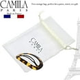 thumbnail image 7 of Camila Paris CP2793 French Hair Barrette Clip for Women, Handmade, Tokyo, Slide-in Metal-Free Closure, Strong Hold Grip Hair Clips for Girls, No Slip Durable Styling Hair Accessories, Made in France, 7 of 7