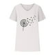thumbnail image 4 of Ichuanyi liquidación de mujeres en v estampado t- moda cómoda blusas femeninas tops ICHUANYI WER2023081602073, 4 of 6