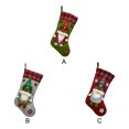 thumbnail image 3 of Calcetín de Navidad decoración colgante Naiovety bolsa colgante fiesta niñas niños regalo para niños familia chimenea, 3 of 6