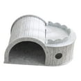 thumbnail image 3 of Milaget Cardboard Cat House Decoration Versatile Scratching Pad for Bunny Dogs Kitty Gray, 3 of 9