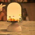 thumbnail image 3 of Portable USB Rechargeable Vibration Sensor Baby Room LED Night Light Nursery Bedroom Lamp Yellow Light, 3 of 7