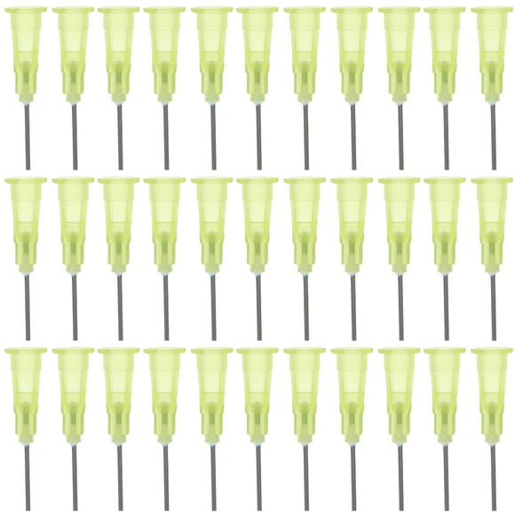 100 Uds puntas de agujas dispensadoras agujas dispensadoras industriales para rellenar líquido (20G)